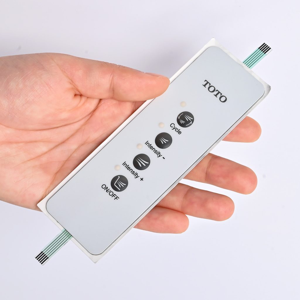 Industrial control membrane switch panel