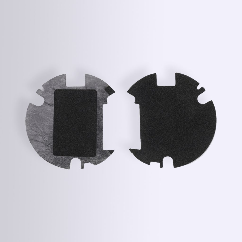 oil absorbent felt washer with 3m adhesive backing