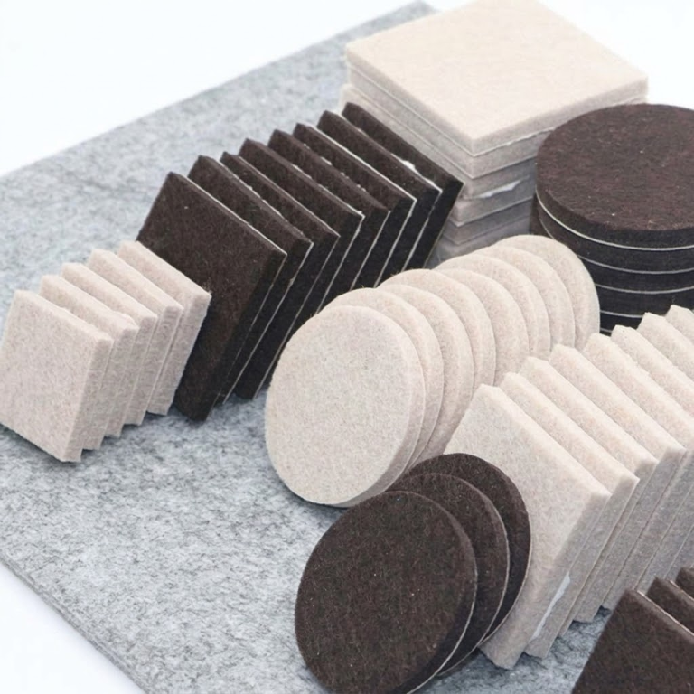 oil absorbent felt washer with 3m adhesive backing