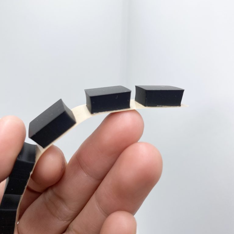 translucent silicone bumper strips with 3m 200mp adhesive